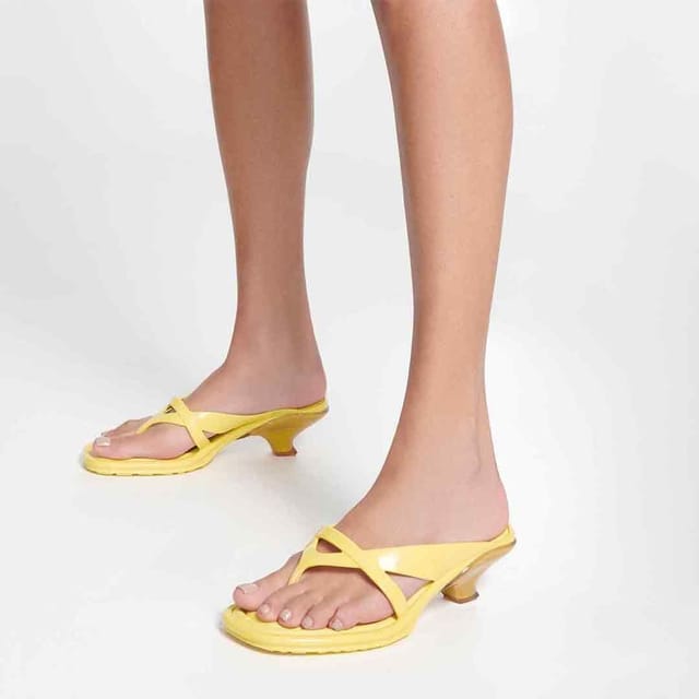 Melissa Shoes Melissa Shoes Women's Layla Heels in Yellow - 2
