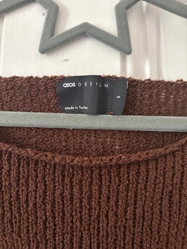 ASOS Design ASOS Design Brown Loose Knit Jumper