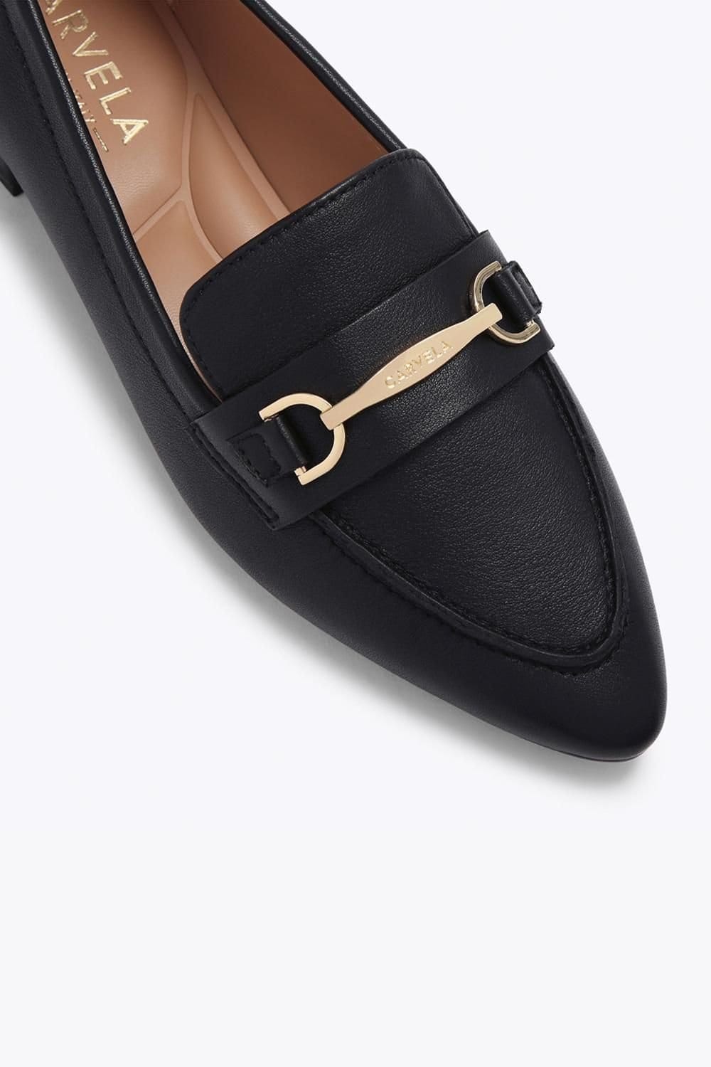 Carvela Carvela Women's 'Passo Flat' Leather Flats in Black - 4
