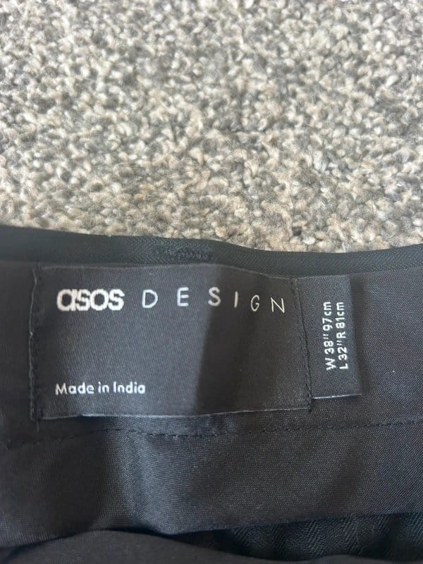 ASOS Design Men’s trousers W38” L32” ASOS - 1