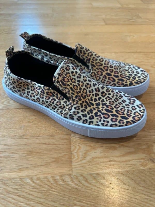 ASOS ASOS Platform Slip On Trainers Leopard Print UK 9. Never Worn