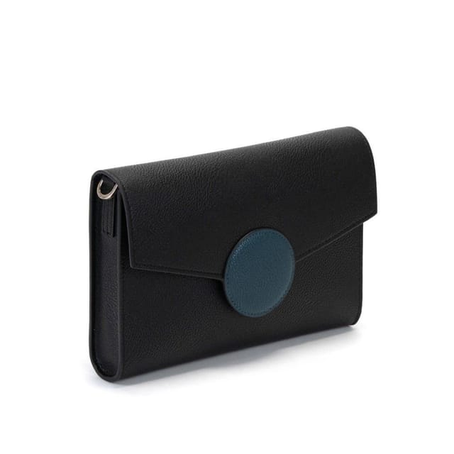 Campo Marzio Campo Marzio Women's Phoebe Clutch Bag in Black - 3