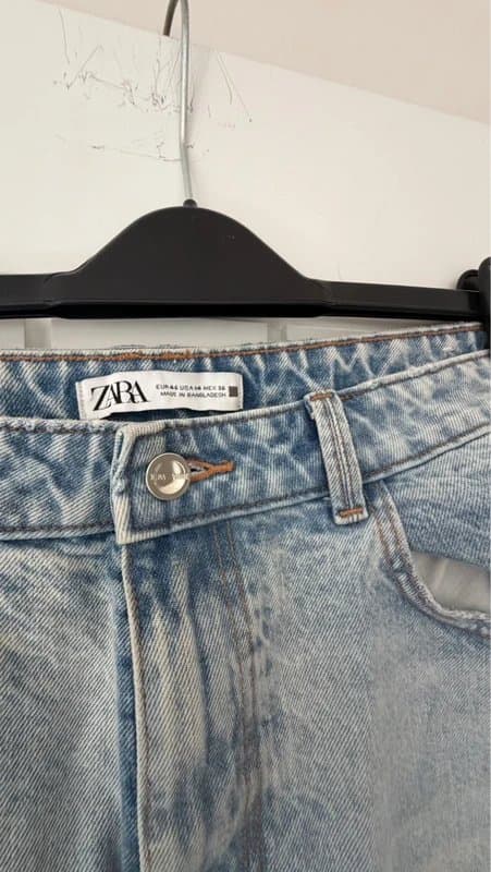 Zara zara straight jeans