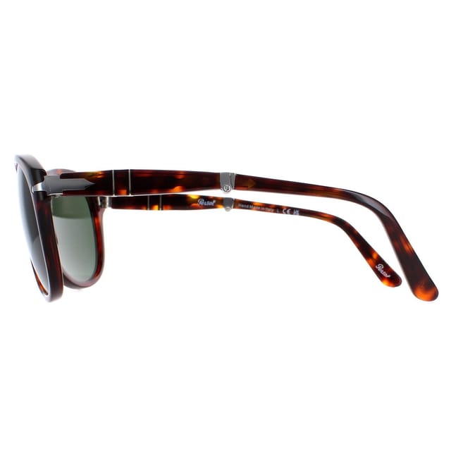Persol Persol Men's Aviator Havana Green Sunglasses in Brown - 3