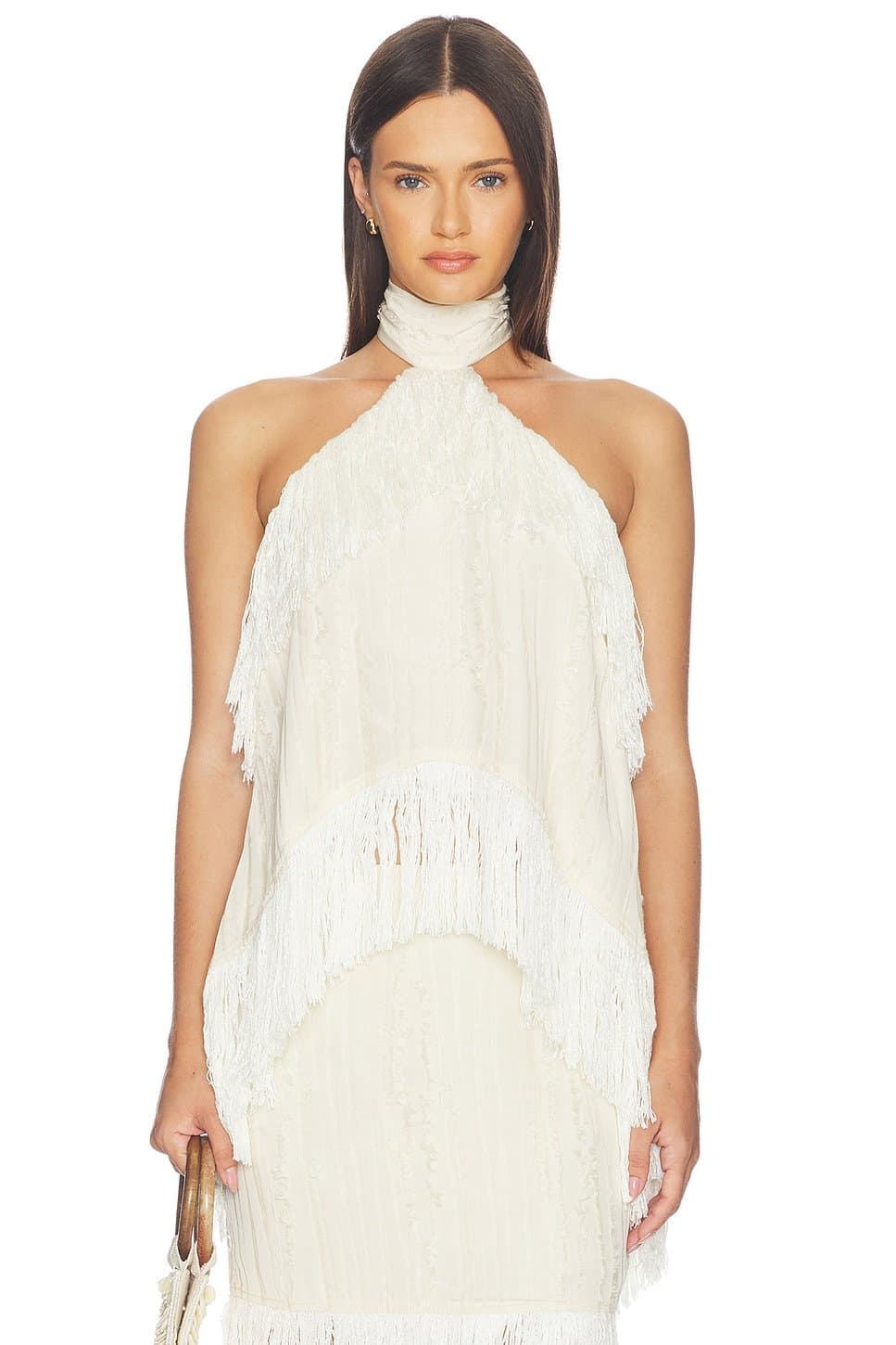 revolve Jones Fringe Top