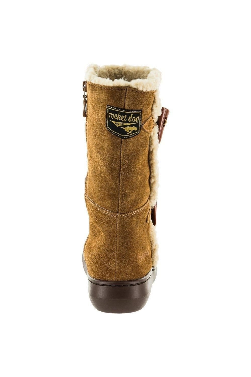 Rocket Dog Rocket Dog Women's 'Slope' Long Boots in Camel - 4