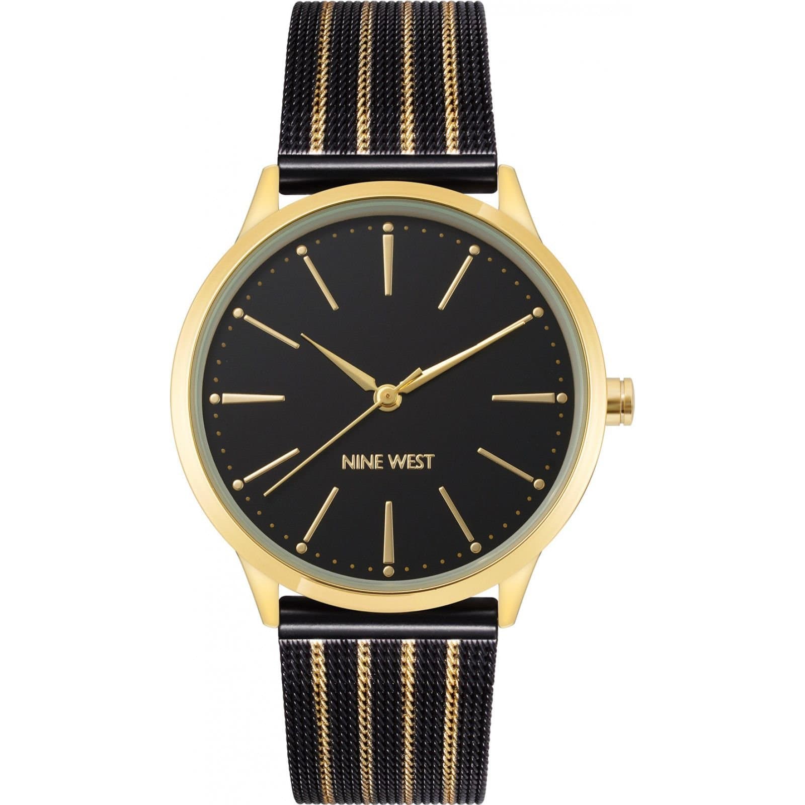 Nine West Nine West Women's NW-2566GPBK 36mm Quartz Watch
