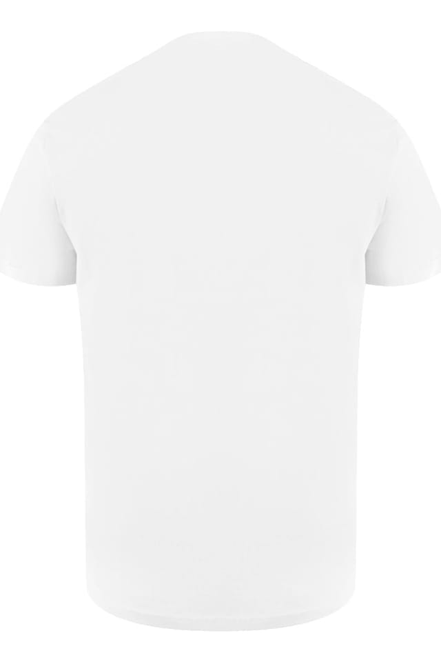 Love Moschino Love Moschino Men's Short Sleeve Crew Neck T-shirt in White - 2