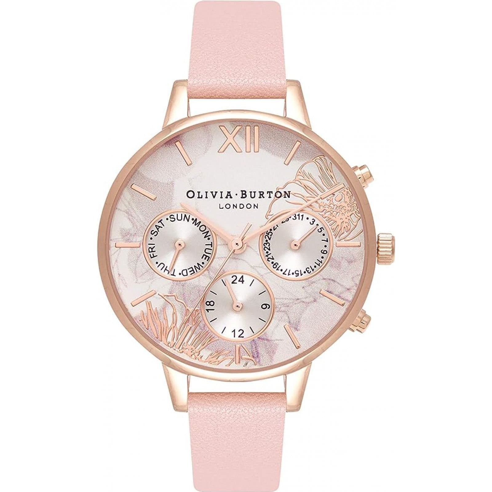 Olivia Burton Olivia Burton Women's OB16CGS07 34mm Quartz Watch in Pink