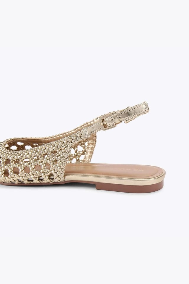 KG Kurt Geiger KG Kurt Geiger Women's 'Minna' Flats in Gold - 3