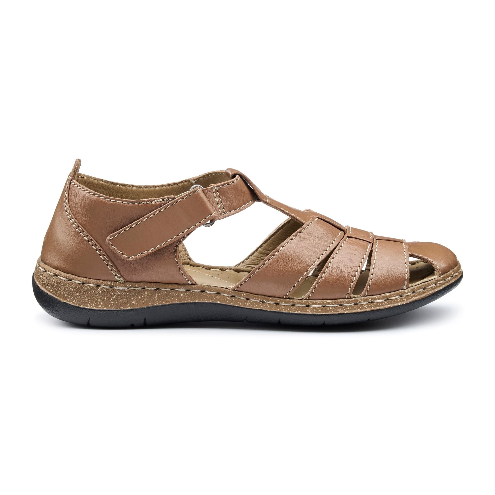 Hotter Hotter Women's 'Sharini' Fisherman Sandals in Tan