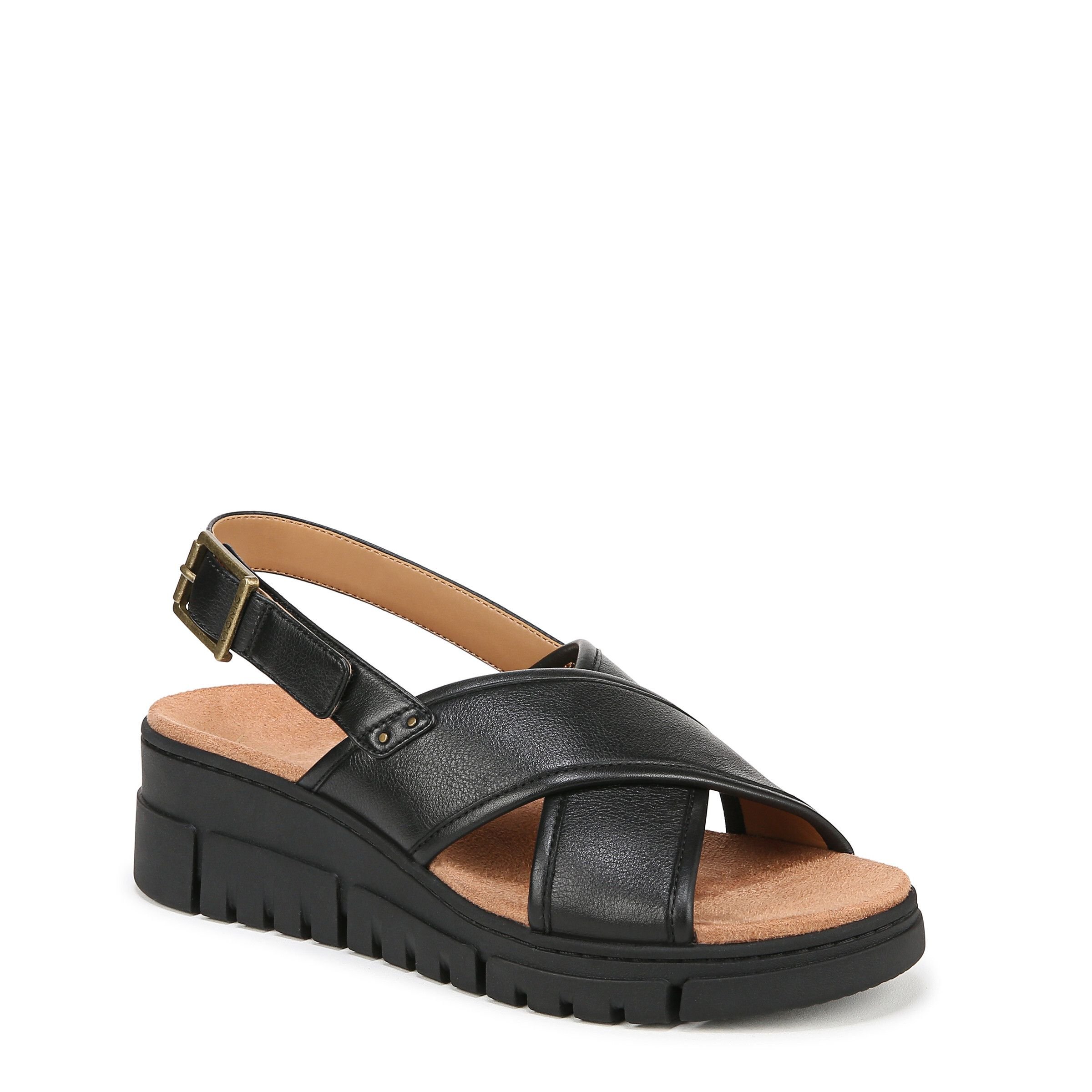 Vionic Vionic Women's Uptown Sonoma Slingback Sandals in Black - 4