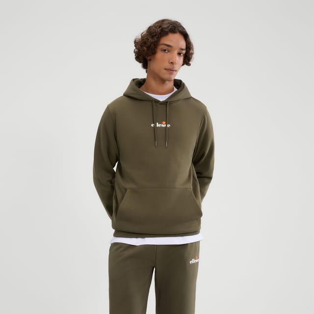 Ellesse Ellesse Men's Pershuta 2 OH Hoody in Khaki - 2