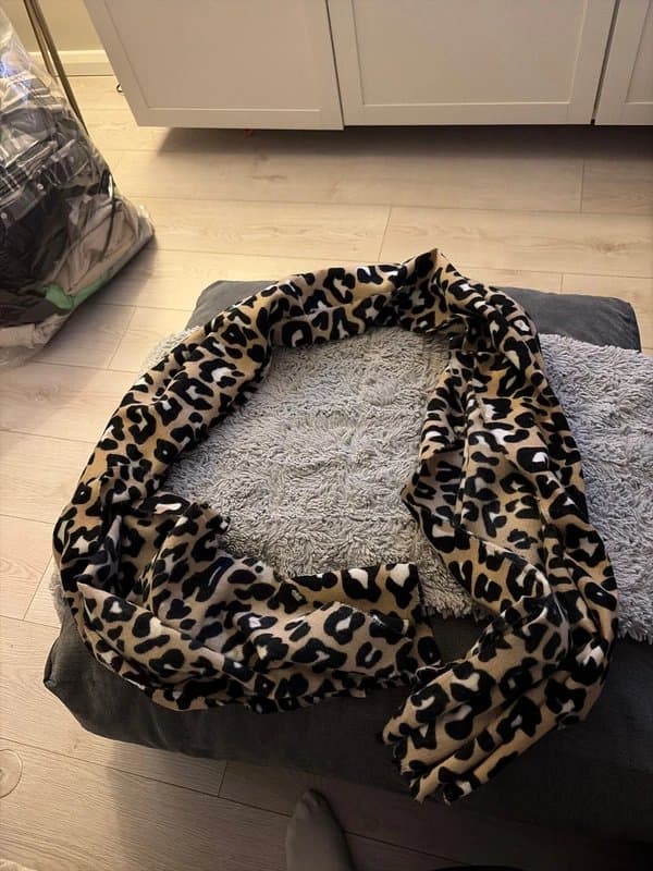 ASOS leopard scarf