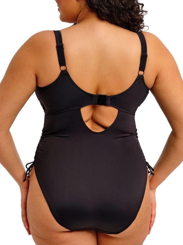 Elomi Elomi Women's Plain Sailing Non Wired Swimsuit in Black - 2
