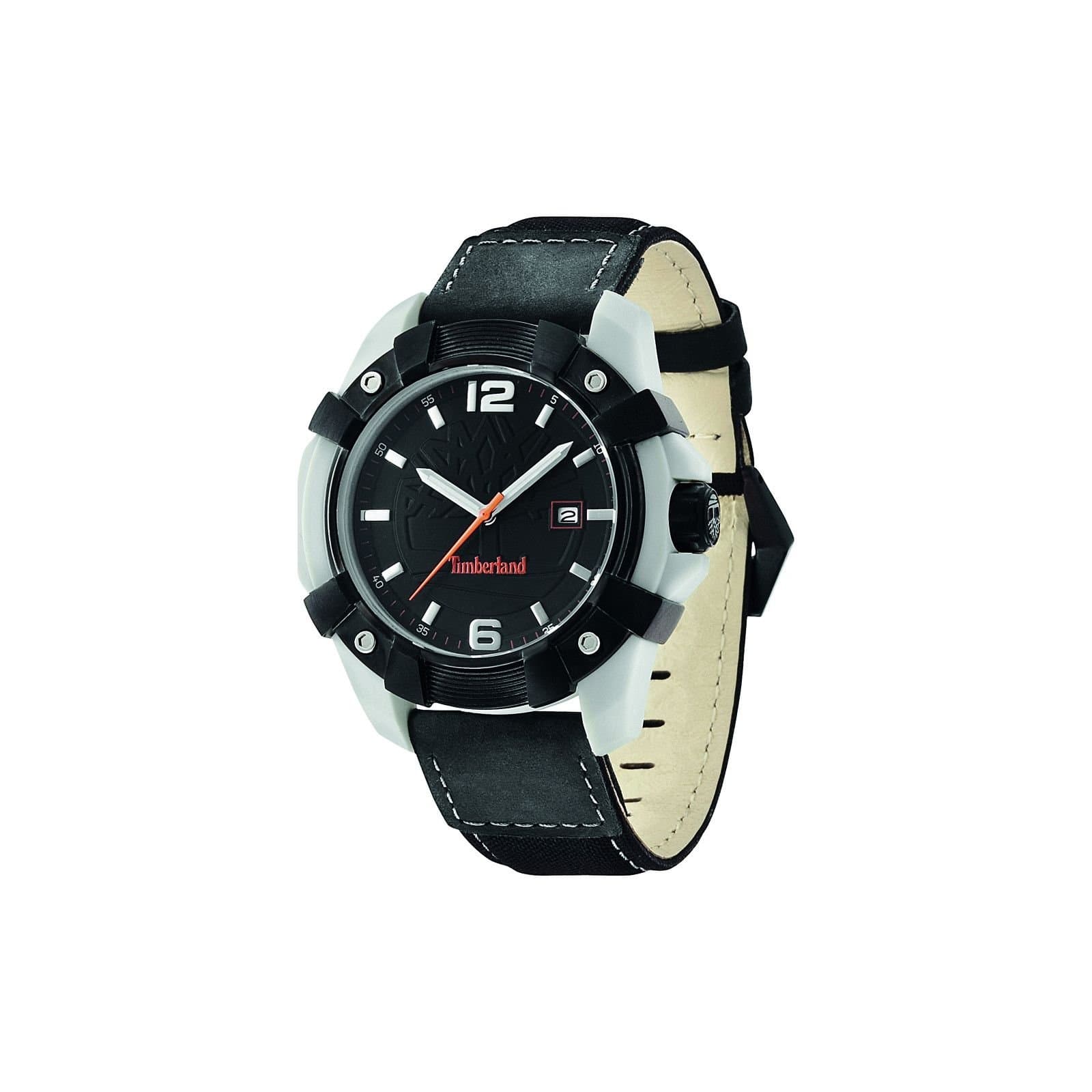 Timberland Timberland Men's 13326JPGYB-02B Chocorua 44mm Quartz Watch in Black