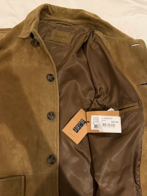 Balibaris Balibaris Suede Jacket – Brand New With Tags – RRP £645