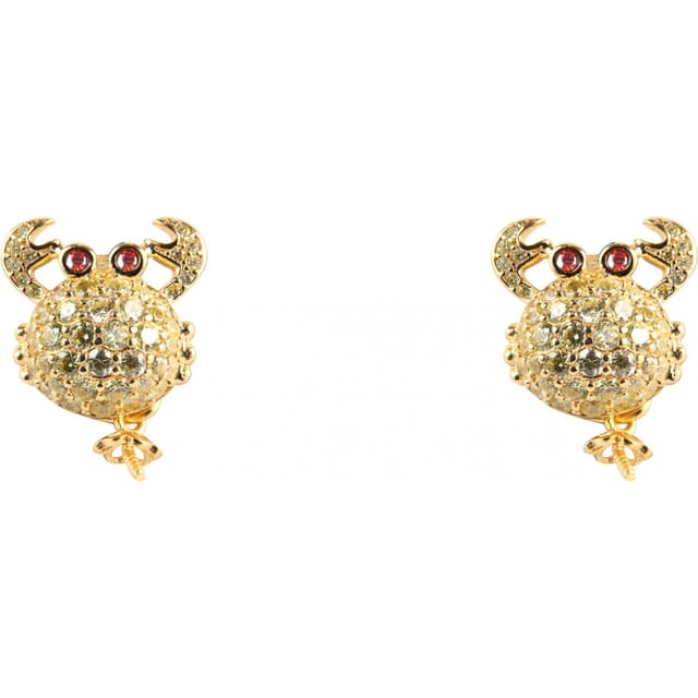 Lancaster Lancaster Women's JLA-EAR-CRAB-6 Pair Of Earrings in Gold - 2