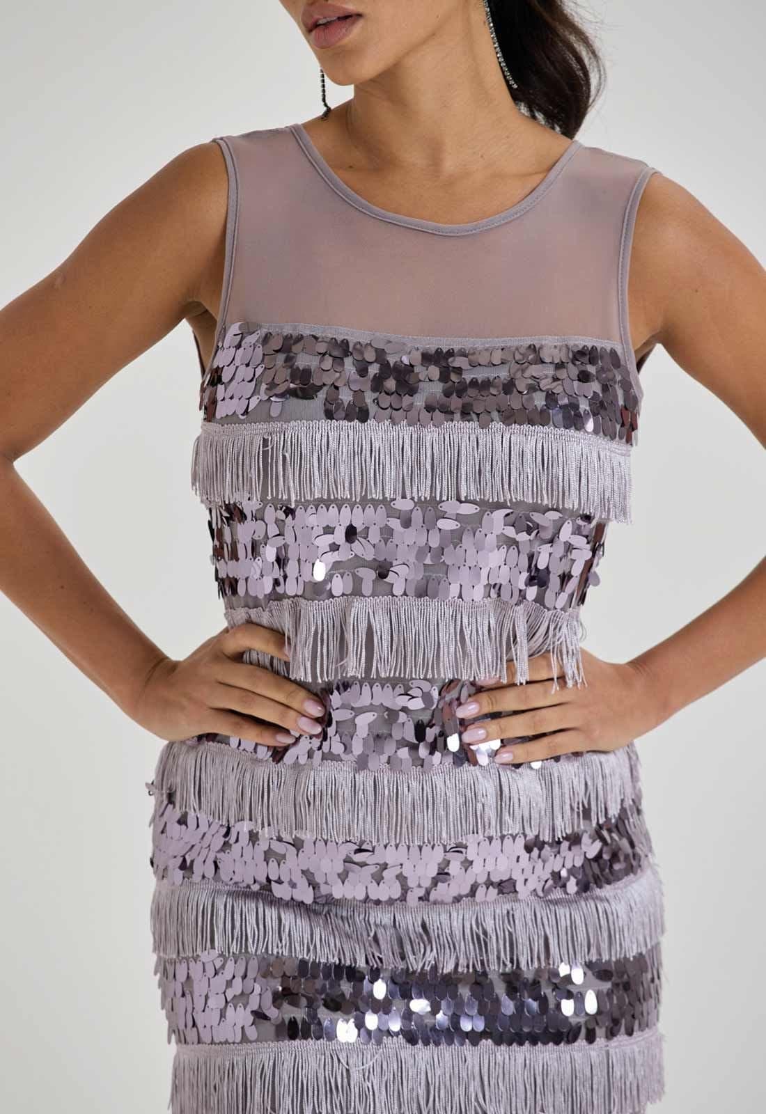 Little Black Dress Little Black Dress Women's Gatsby Dress in Lilac