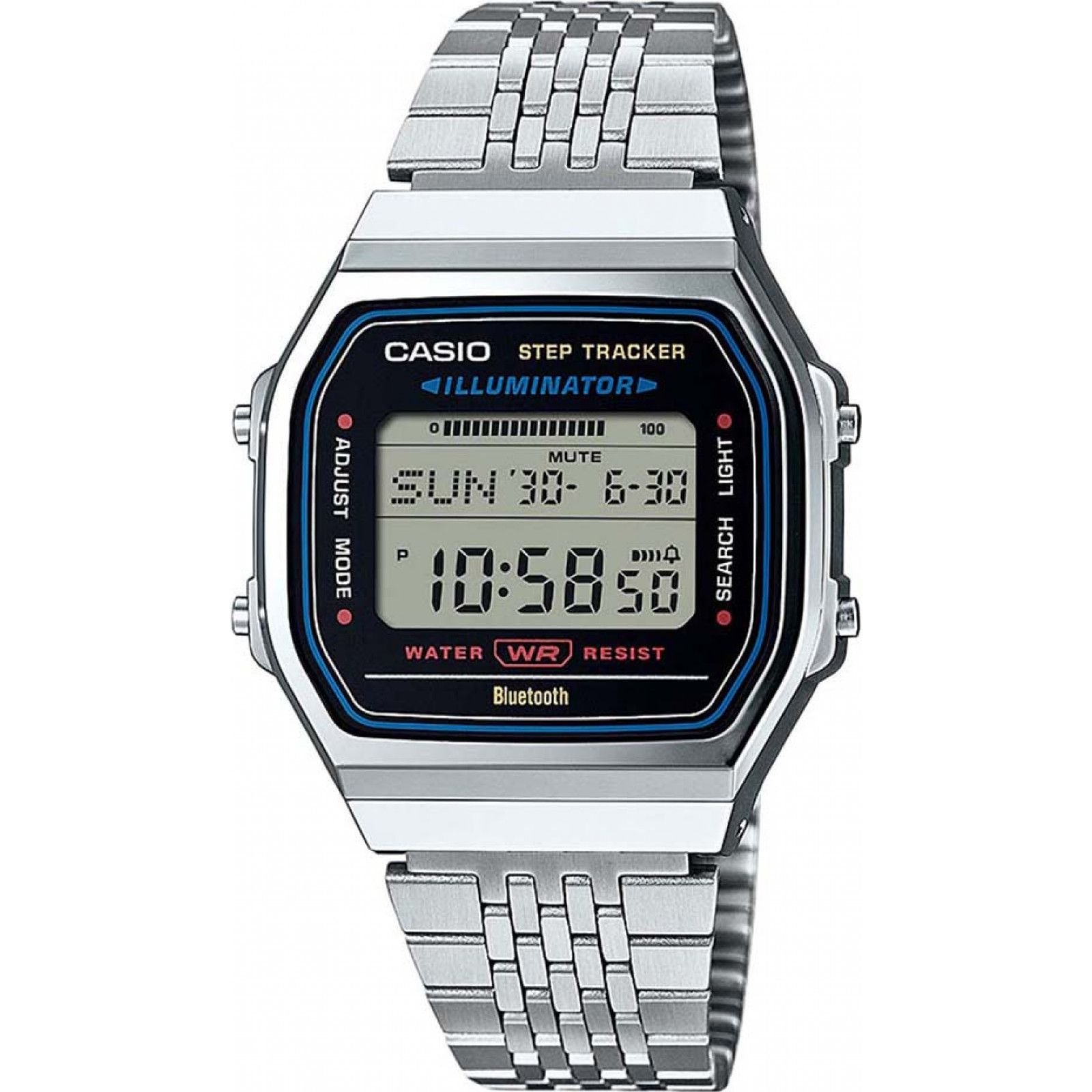 Casio Casio Men's ABL-100WE-1AEF Collection 38mm Quartz Watch in Silver - 1