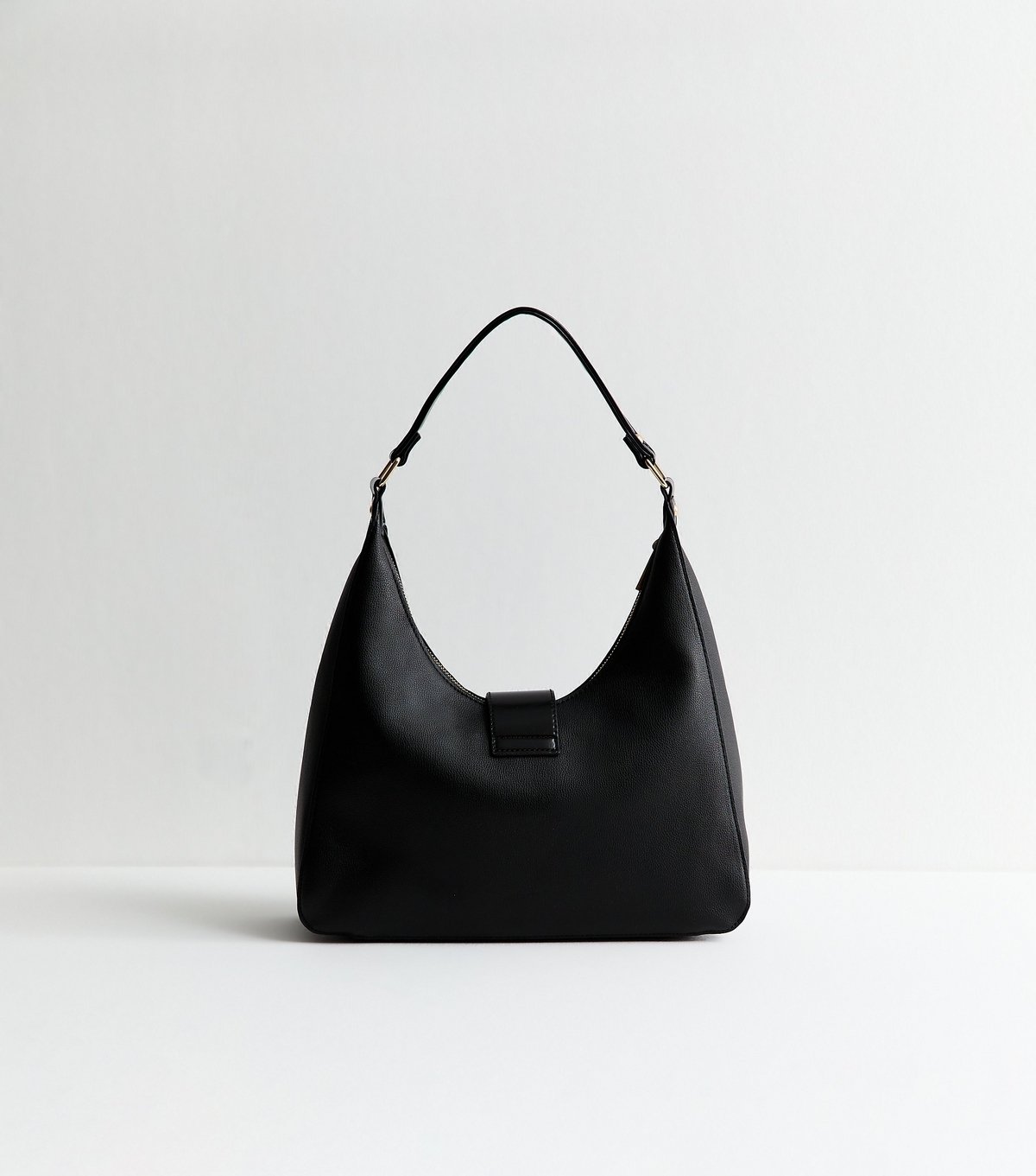 New Look Black Faux Suede Oversized Shoulder Bag New Look - 4