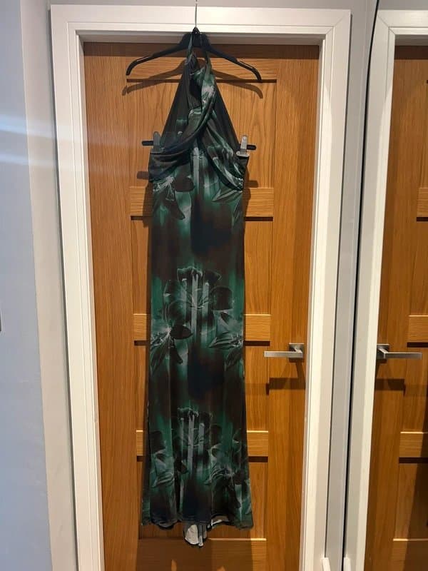 ASOS Halter neck maxi dress