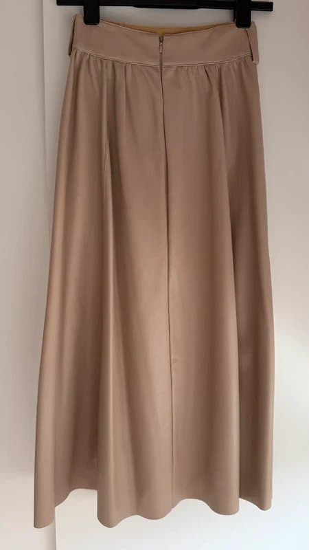 ASOS Design ASOS Design faux leather midi skirt UK 4