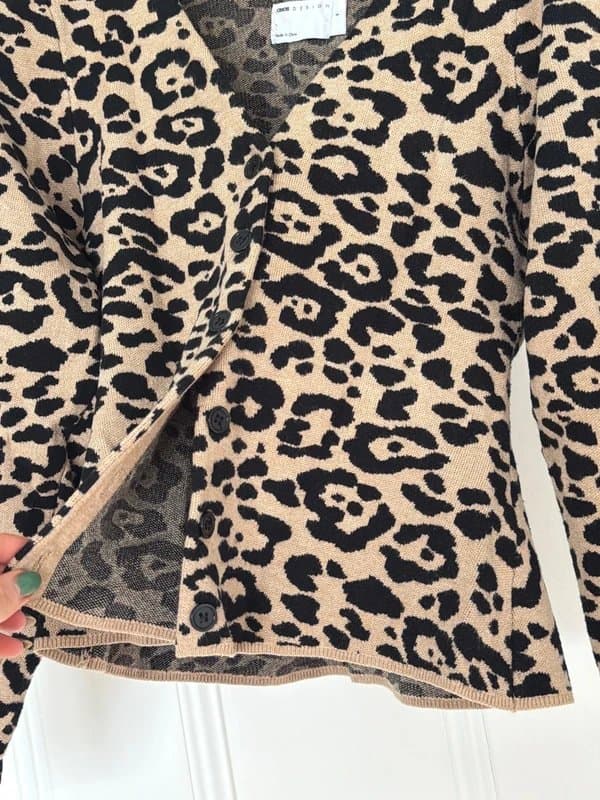 ASOS ASOS leopard cardigan