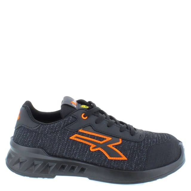 U-Power U-Power Men's Bradley S1P ESD Lightweight Safety Trainers in Black - 2