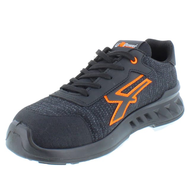 U-Power U-Power Men's Bradley S1P ESD Lightweight Safety Trainers in Black - 3