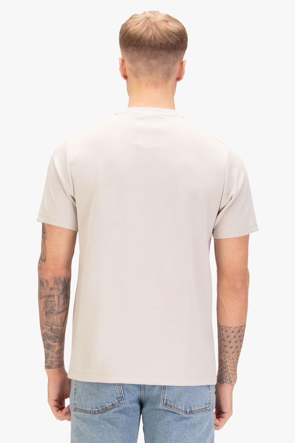 Luke 1977 Luke 1977 Men's Hopkins 1000 T-shirt in Light Grey - 2