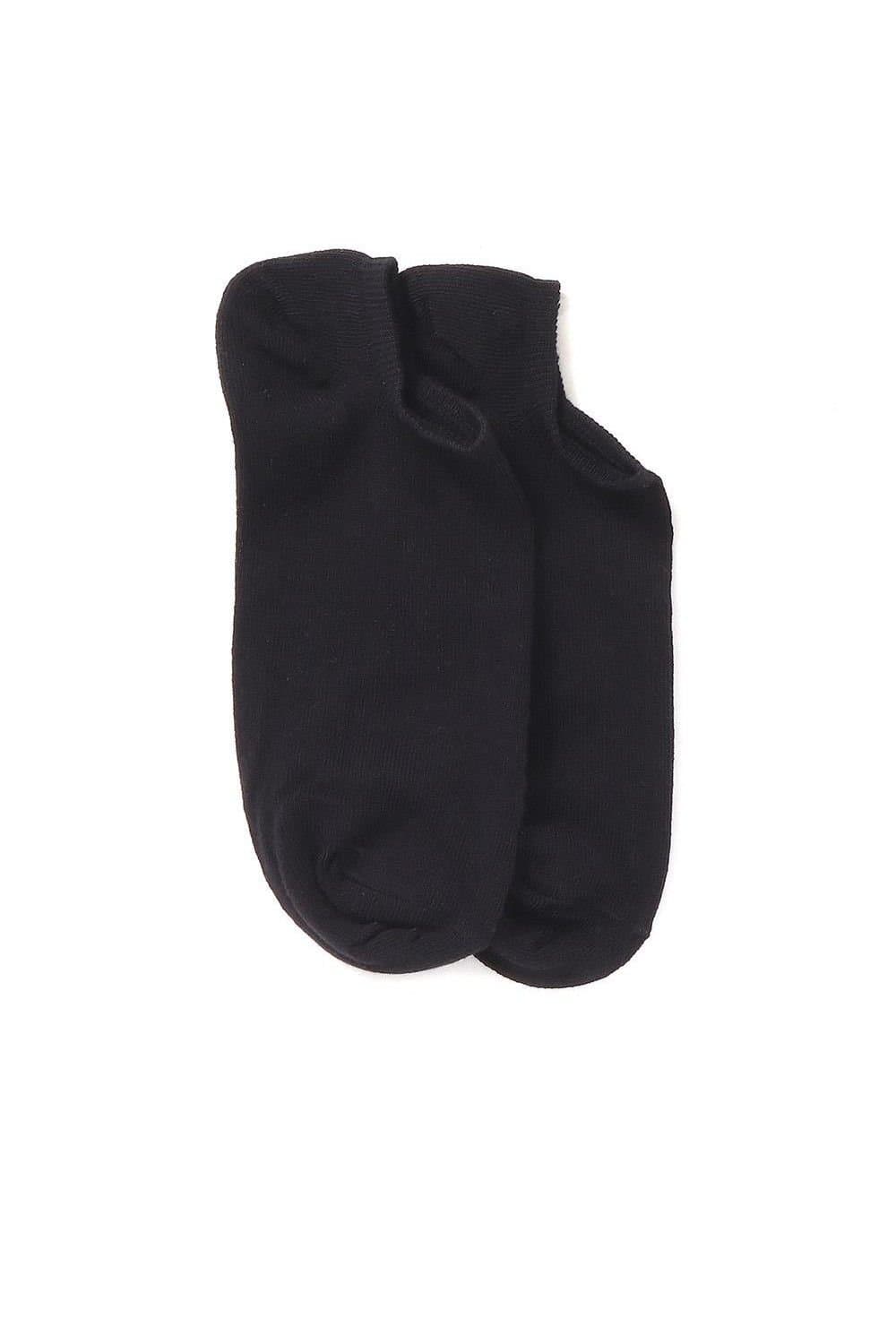 Pavers Pavers Men's 3-Pack No Show Ankle Socks in Black