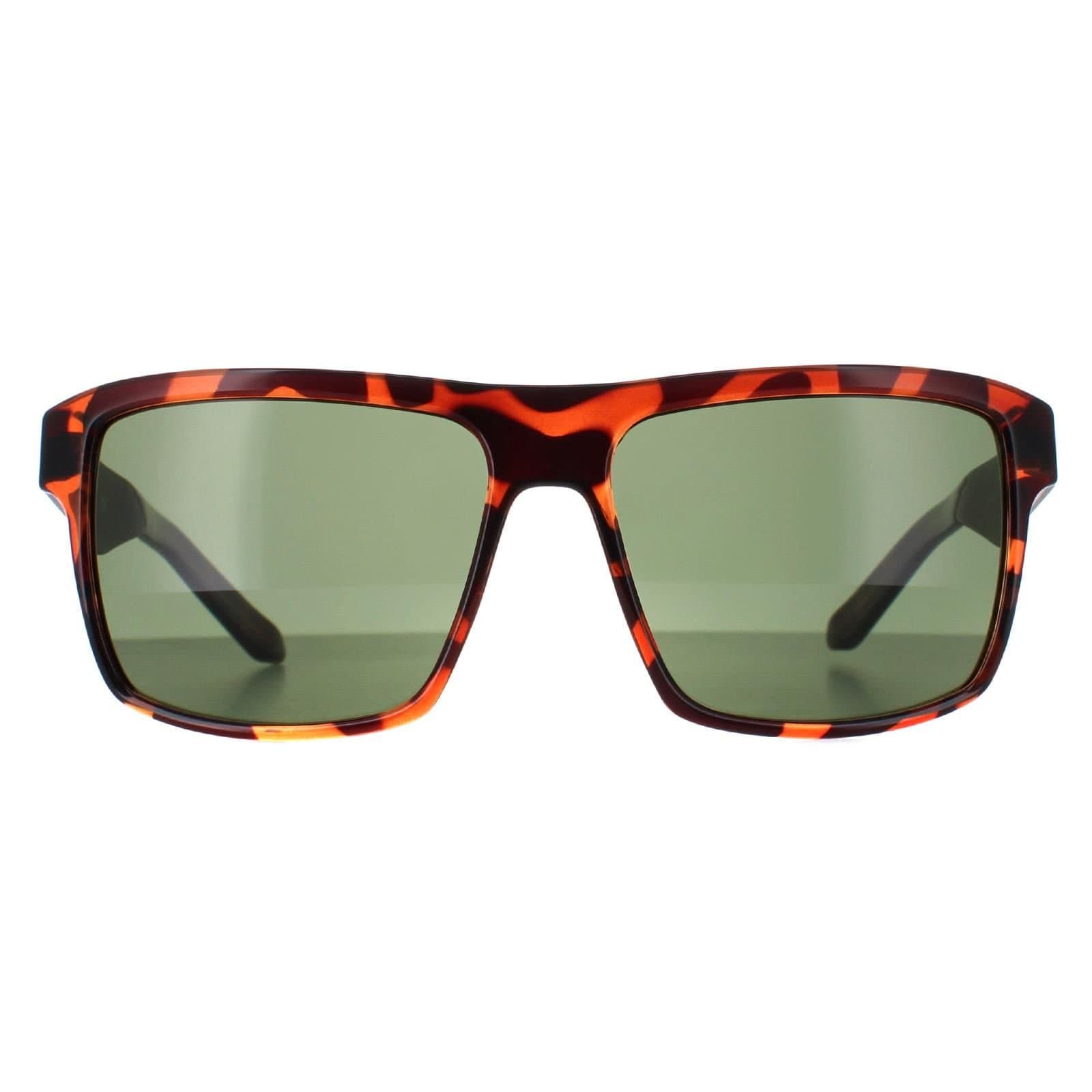 Dragon Dragon Men's Square Shiny Dark Tortoise G15 Green Space in Brown