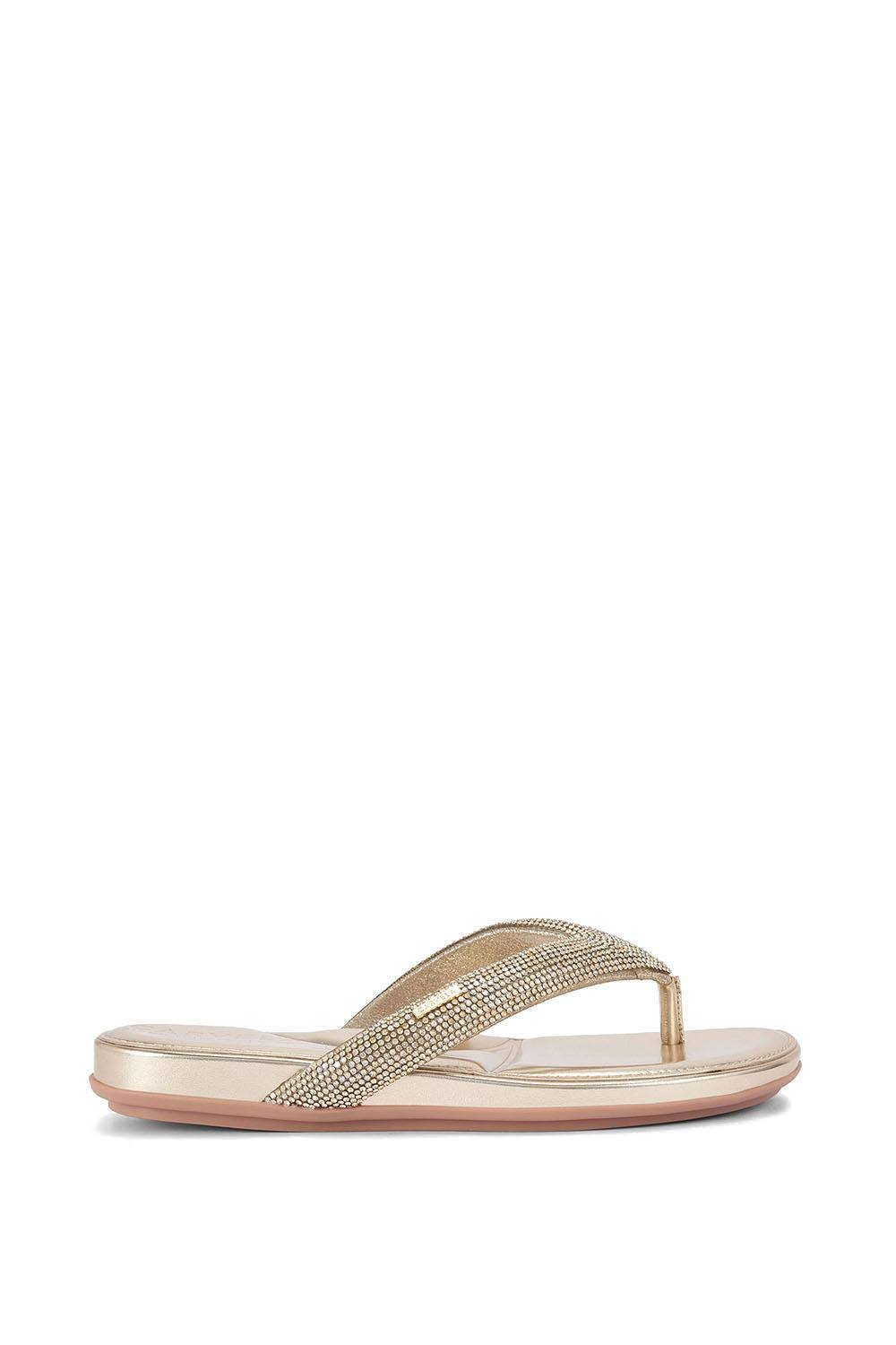 Carvela Carvela Women's 'Riviera Jewel' Sandals in Gold - 2