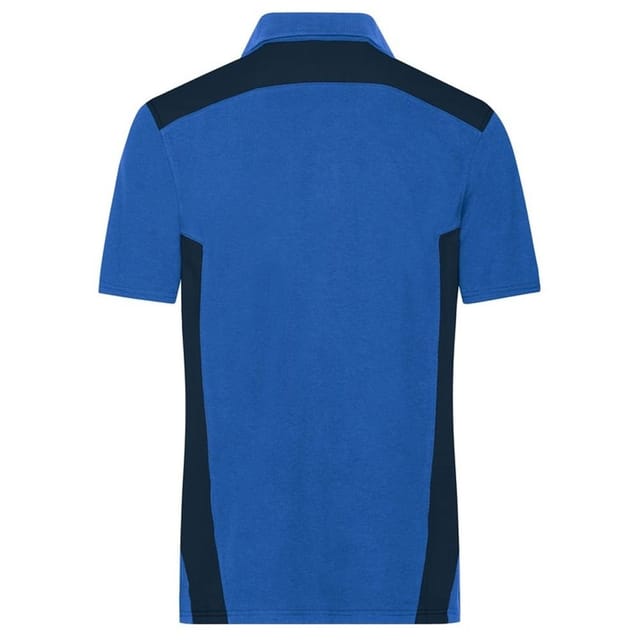 James and Nicholson James and Nicholson Men's Strong Work Polo Shirt in Blue - 2