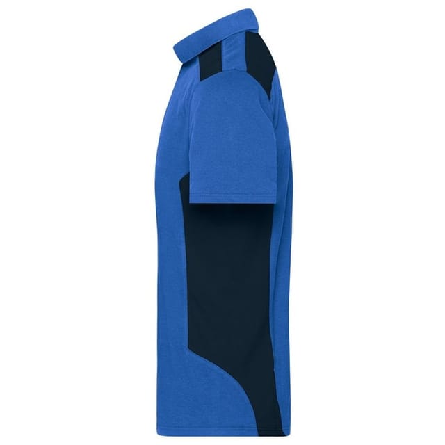 James and Nicholson James and Nicholson Men's Strong Work Polo Shirt in Blue - 3