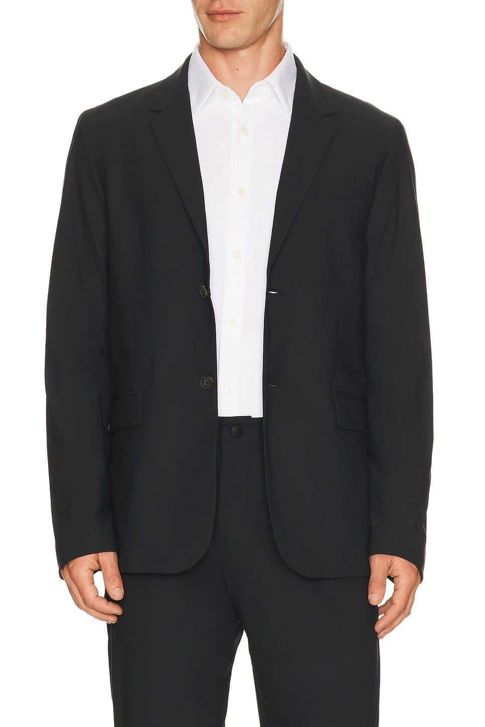 Revolve Black Wool Blazer Classic Fit