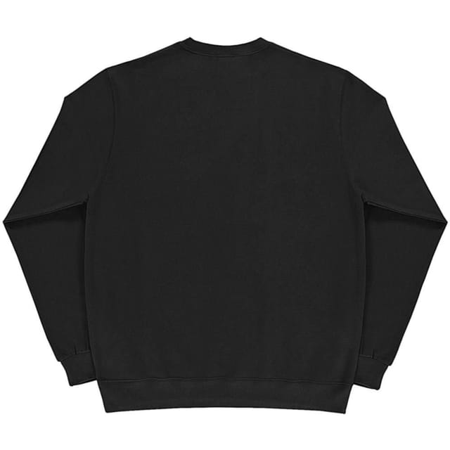 SG SG Men's Long Sleeve Crew Neck Sweatshirt Top in Black - 2