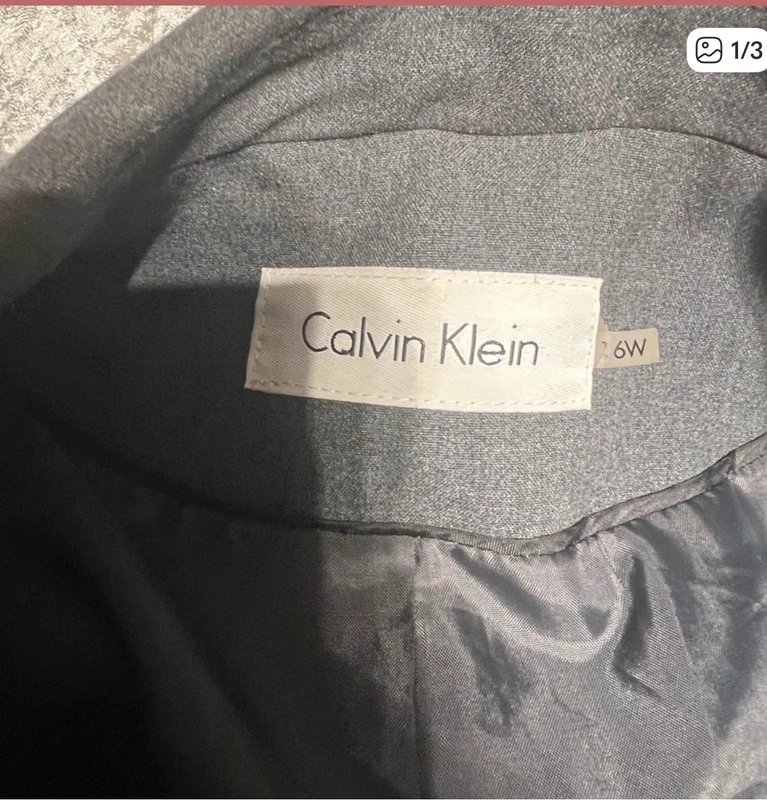 Calvin Klein Gray jacket - 1