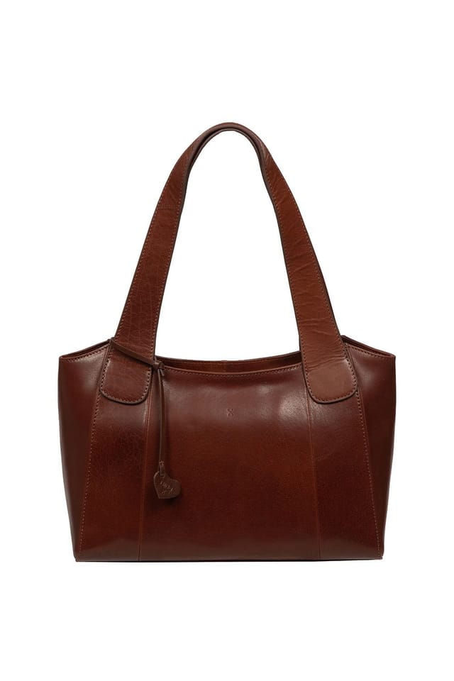 NiNa Amora NiNa Amora Women's 'Contessa' Leather Handbag in Brown - 2