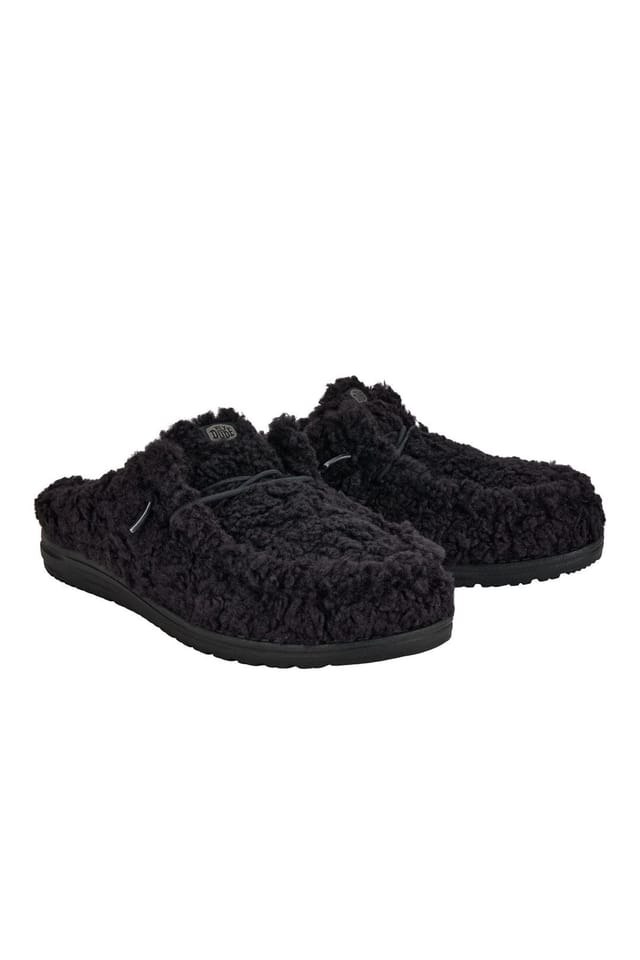 Hey Dude HEY DUDE Men's Wally Slipper Black - 3