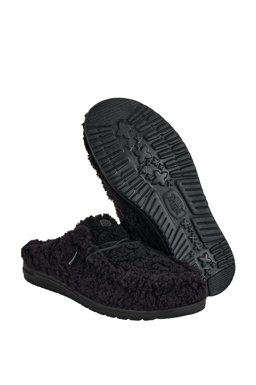 Hey Dude HEY DUDE Men's Wally Slipper Black - 4