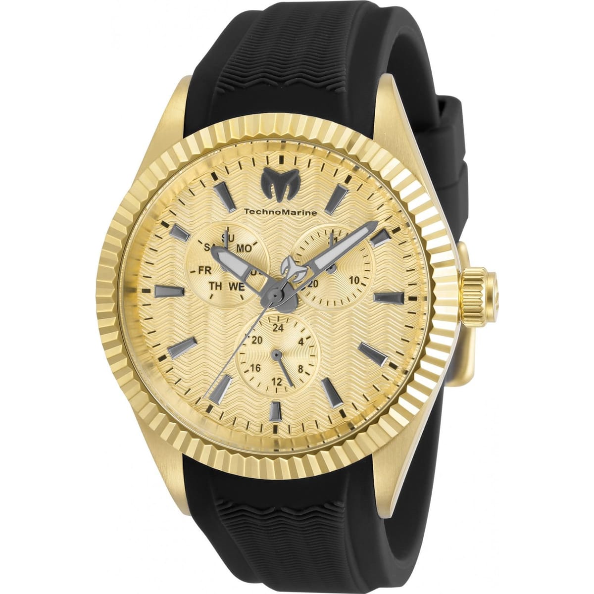 TechnoMarine TechnoMarine Men's TM-719024 Sea 42mm Quartz Watch in Black - 1