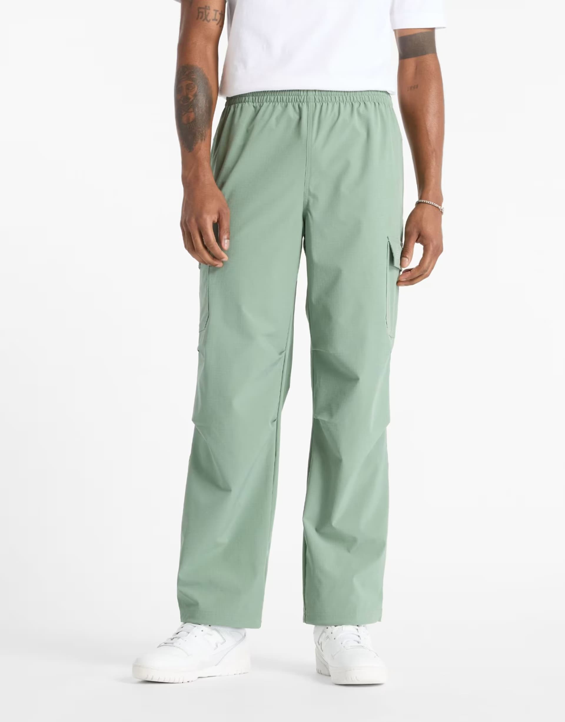 ASOS New Balance Ripstop cargo pant in green