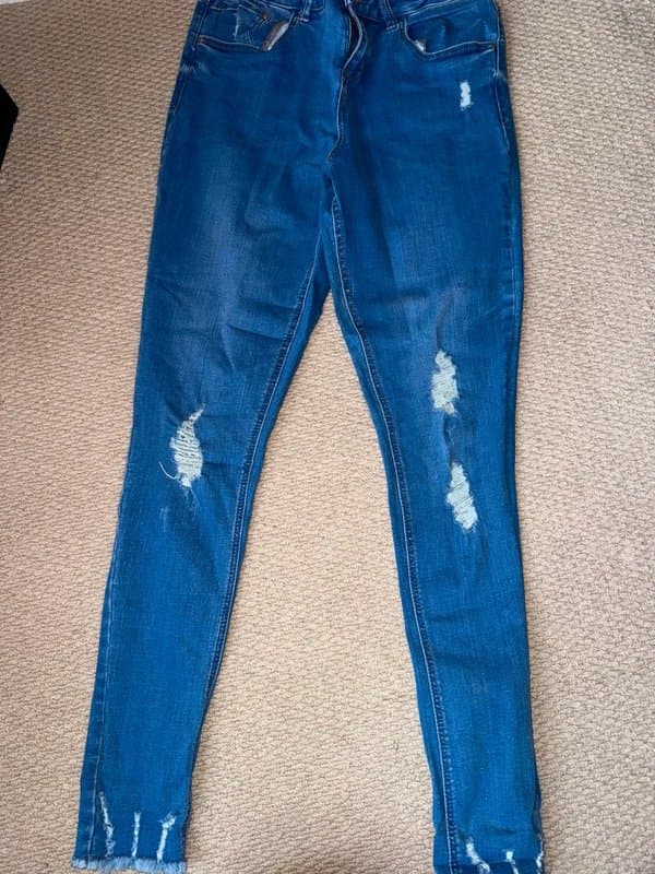 New Look New look ripped skinny jeans