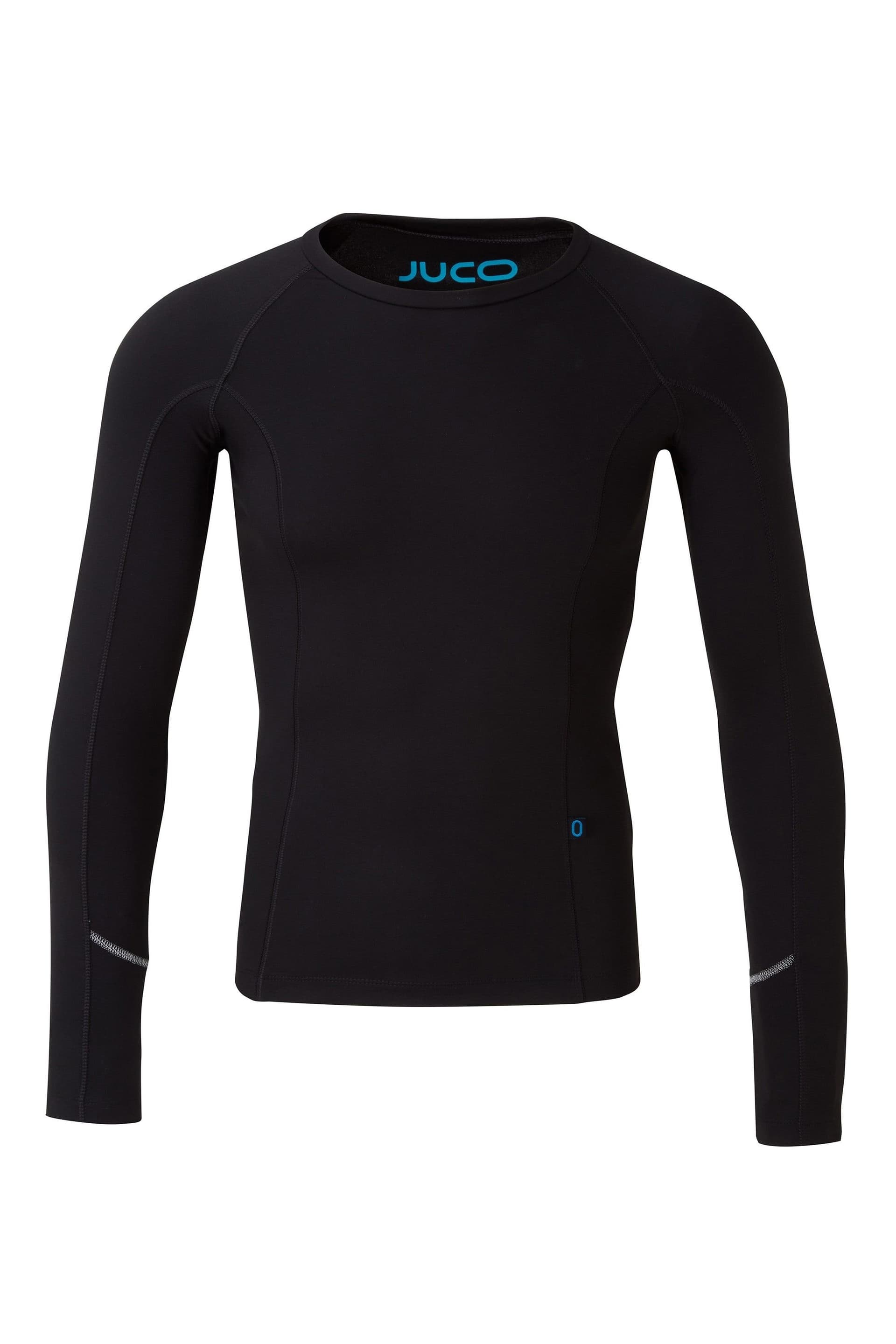 David Luke David Luke Men's Long Sleeve Base Layer Top in Black