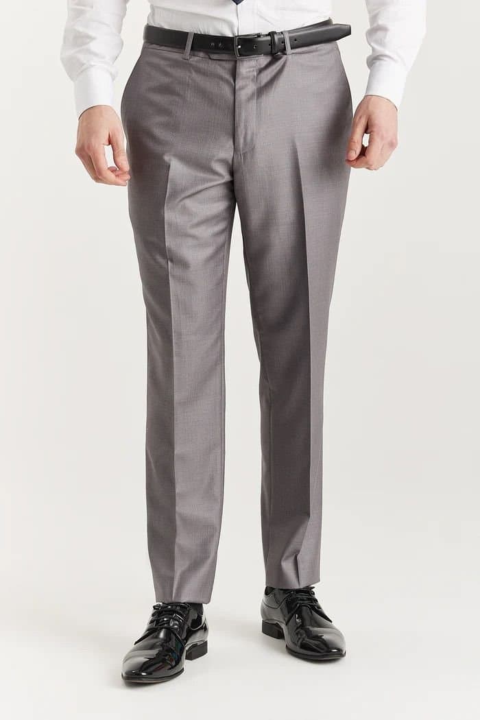 Paul Andrew Paul Andrew Men's Edward Trousers Wedding Suit Pants in Grey