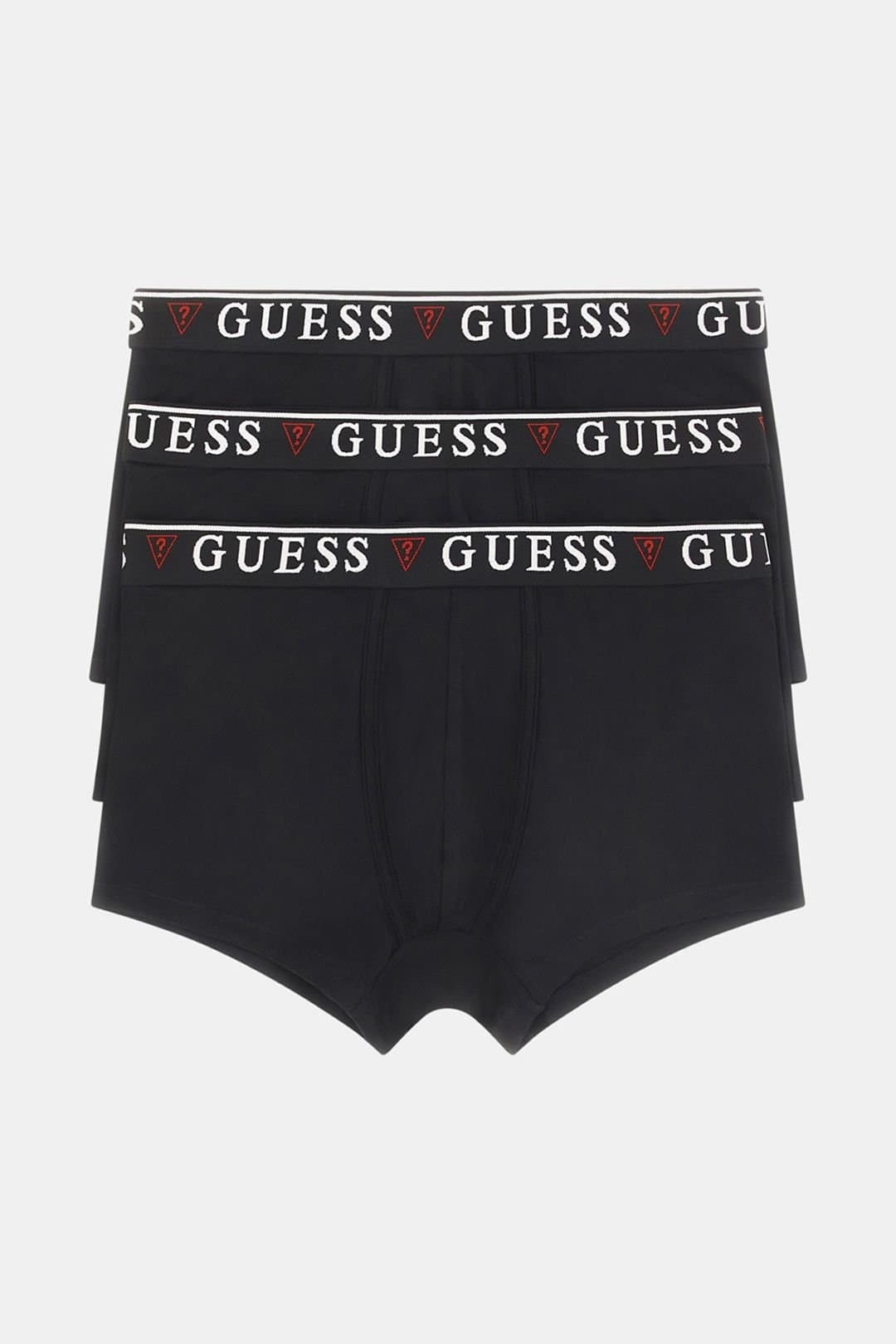 Guess Guess Men's Brian Hero Boxer Trunk 3 Pack Black