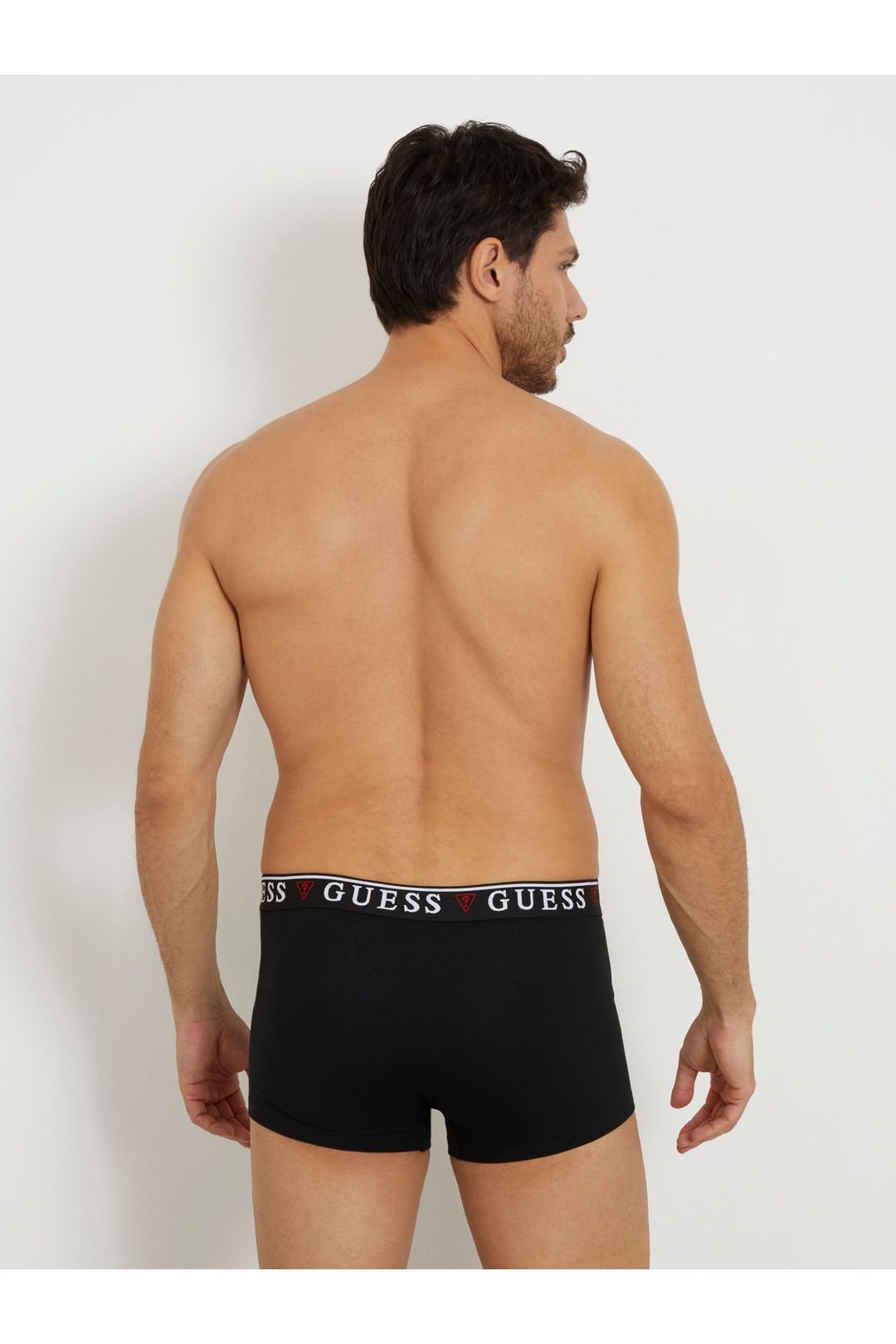 Guess Guess Men's Brian Hero Boxer Trunk 3 Pack Black - 3