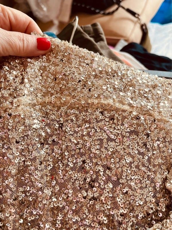 Never Fully Dressed Never a fully dressed Jasper sequin wrap skirt size 22